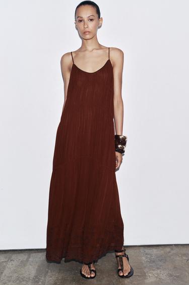 ROBE BRODERIES ZW COLLECTION - Tuile de Zara - Image 4