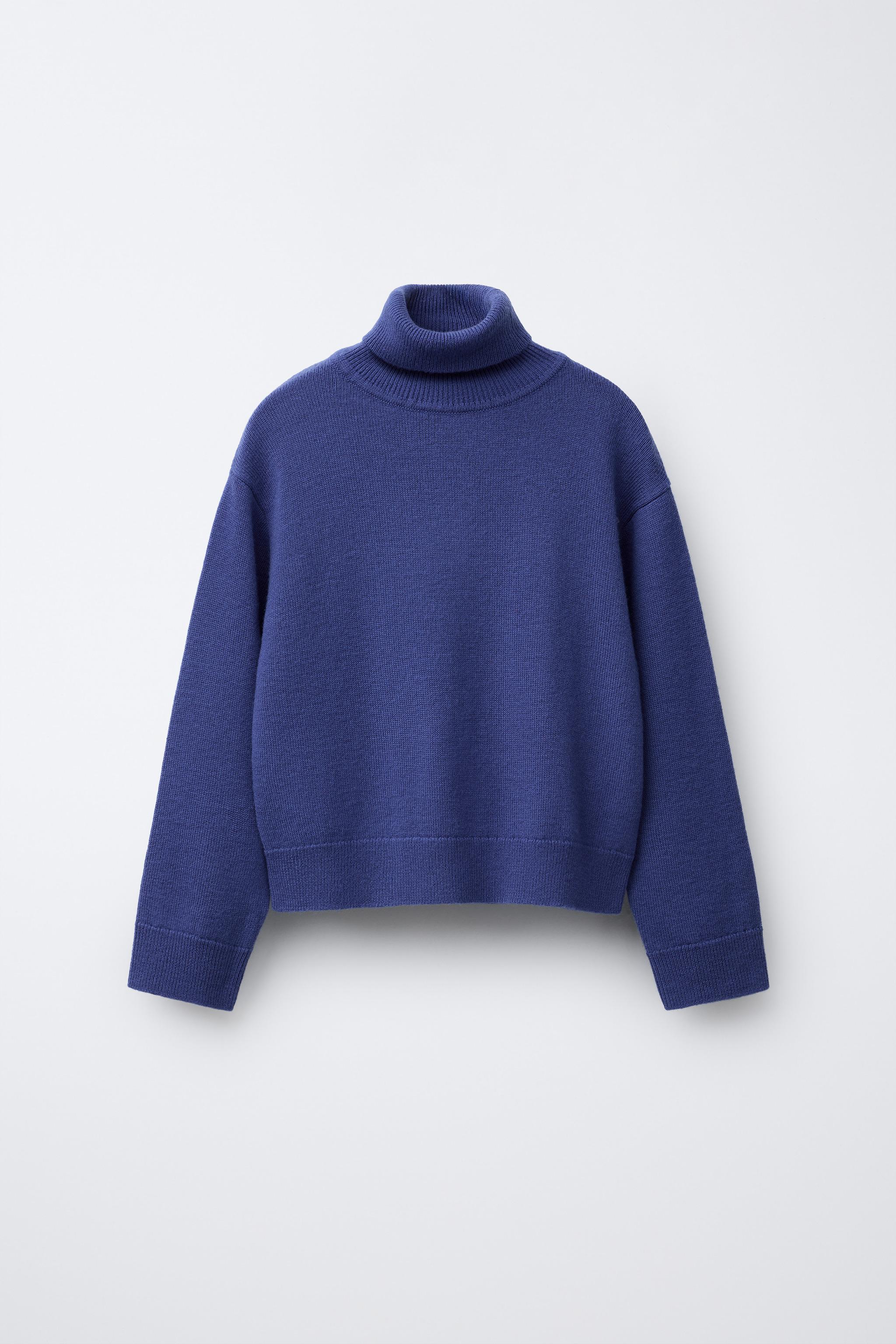 100% WOOL TURTLENECK JUMPER