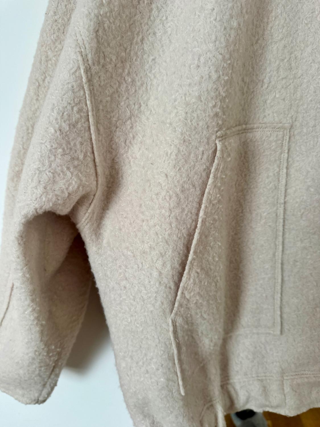 OVERSIZE BOMBER JACKET WITH POCKETS - Image 3