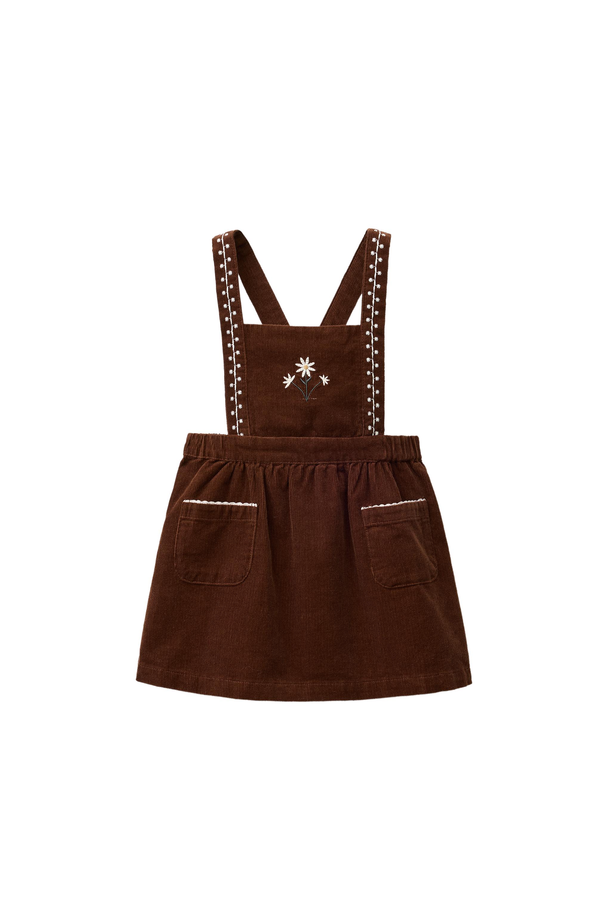 h*)様 URSINA EMBROIDERED PINAFORE 7-9y Embroidered Pinafore Dress-Mystic Purple Embroidery | Boden USA