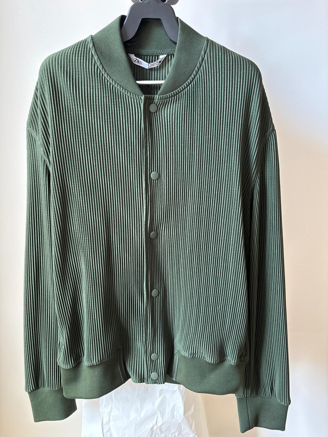 PLEATED BOMBER JACKET - Image 2