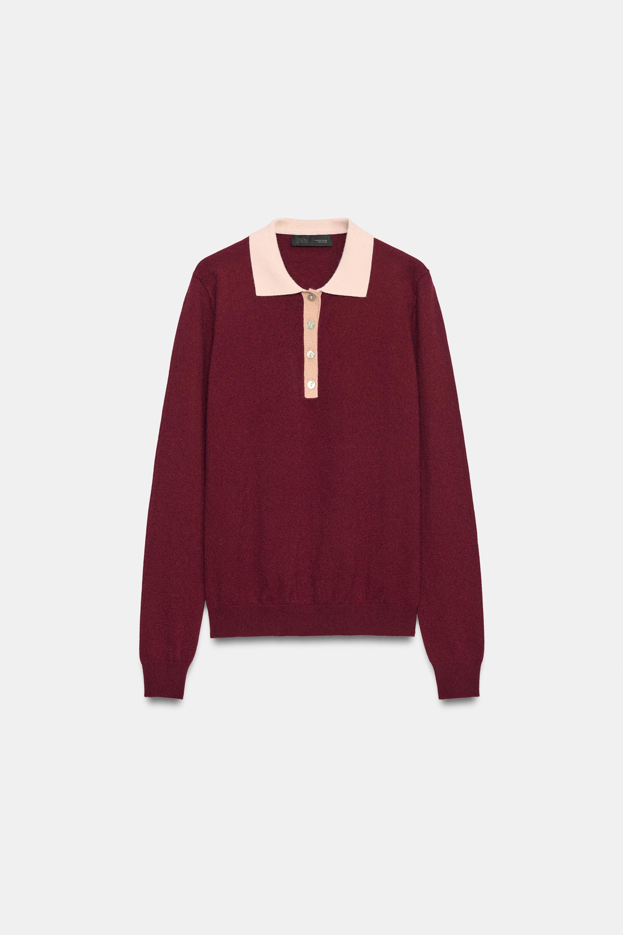 POLO EN MAILLE COMBINÉ