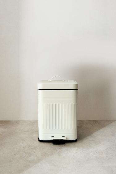 MINI KITCHEN BIN - Cream by Zara