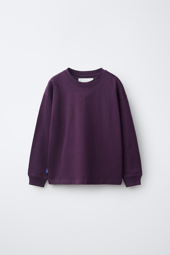 HEAVYWEIGHT T-SHIRT - Plum by Zara - Image 0