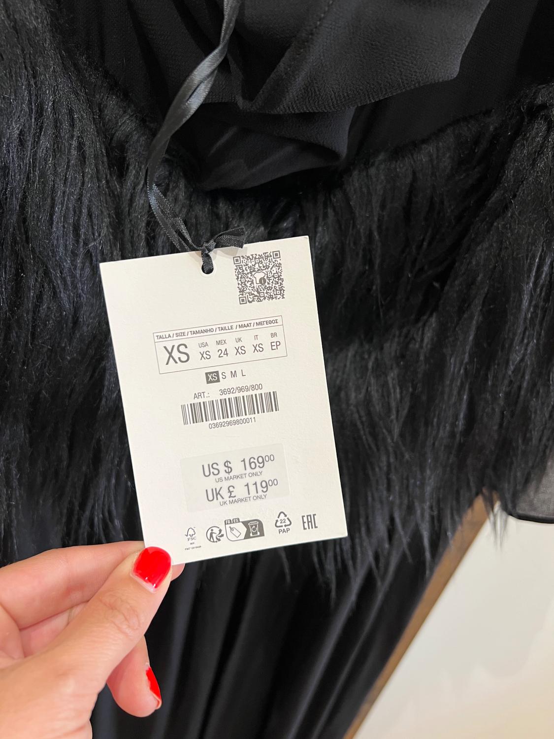 LIMITED EDITION FAUX FUR SASH DRESS - Image 6