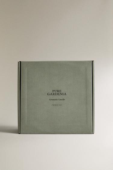 (590 G) PURE GARDENIA SCENTED CANDLE - white by Zara - Image 3