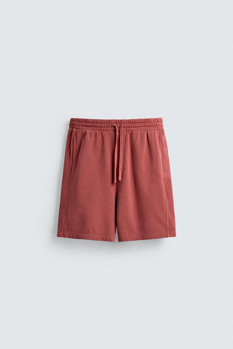 WASHED JOGGER SHORTS