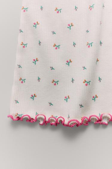 3-6 AÑOS/ CAMISÓN FLORECITAS - Crudo de Zara