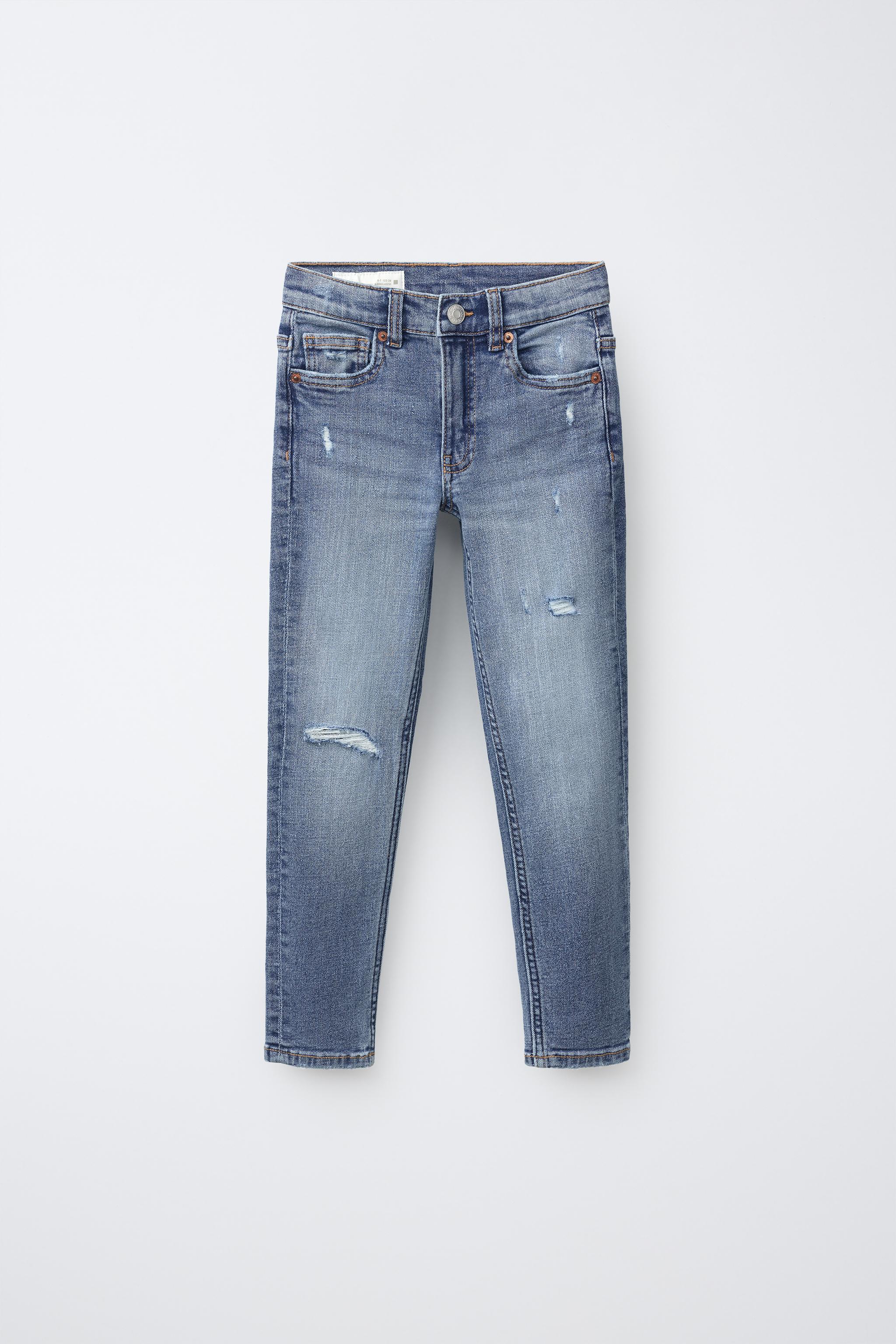 DENIM SKINNY DÉCHIRÉ
