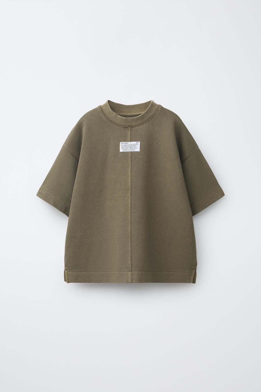 Zara Garment dye futbolka