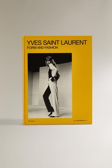 Zara YVES SAINT LAURENT FORM AND FASHION BOOK - Yellow