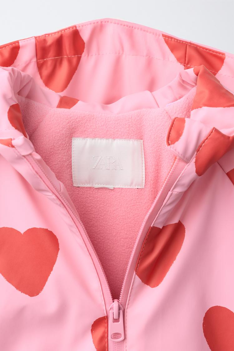 Impermeable de corazón de goma resistente al agua 8