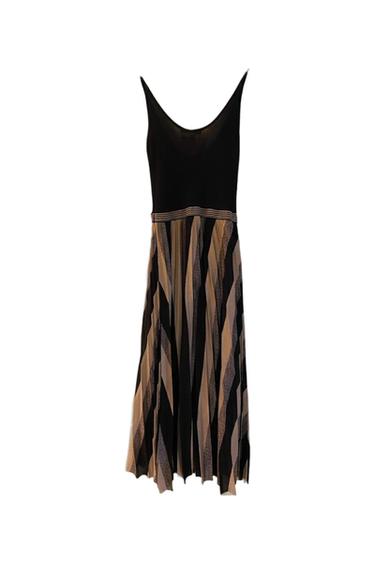 VESTIDO PUNTO PLISADO