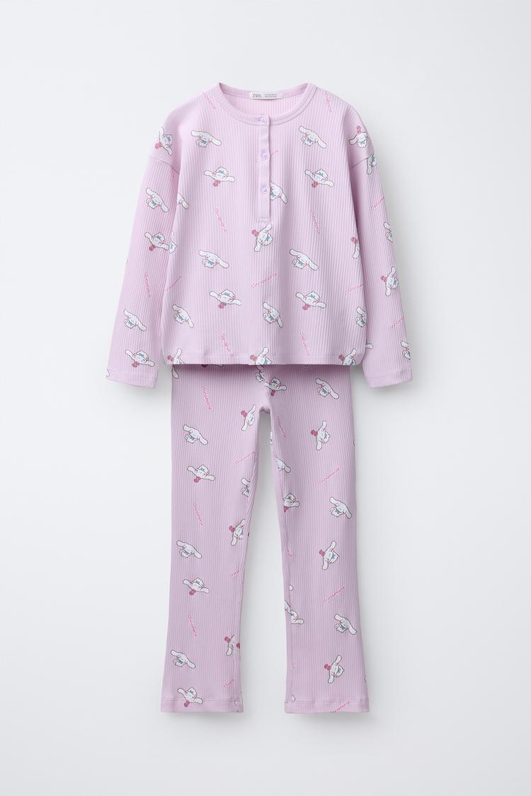 6-14 YEARS/ CINNAMOROLL © SANRIO PYJAMAS Mauve ZARA Turkey