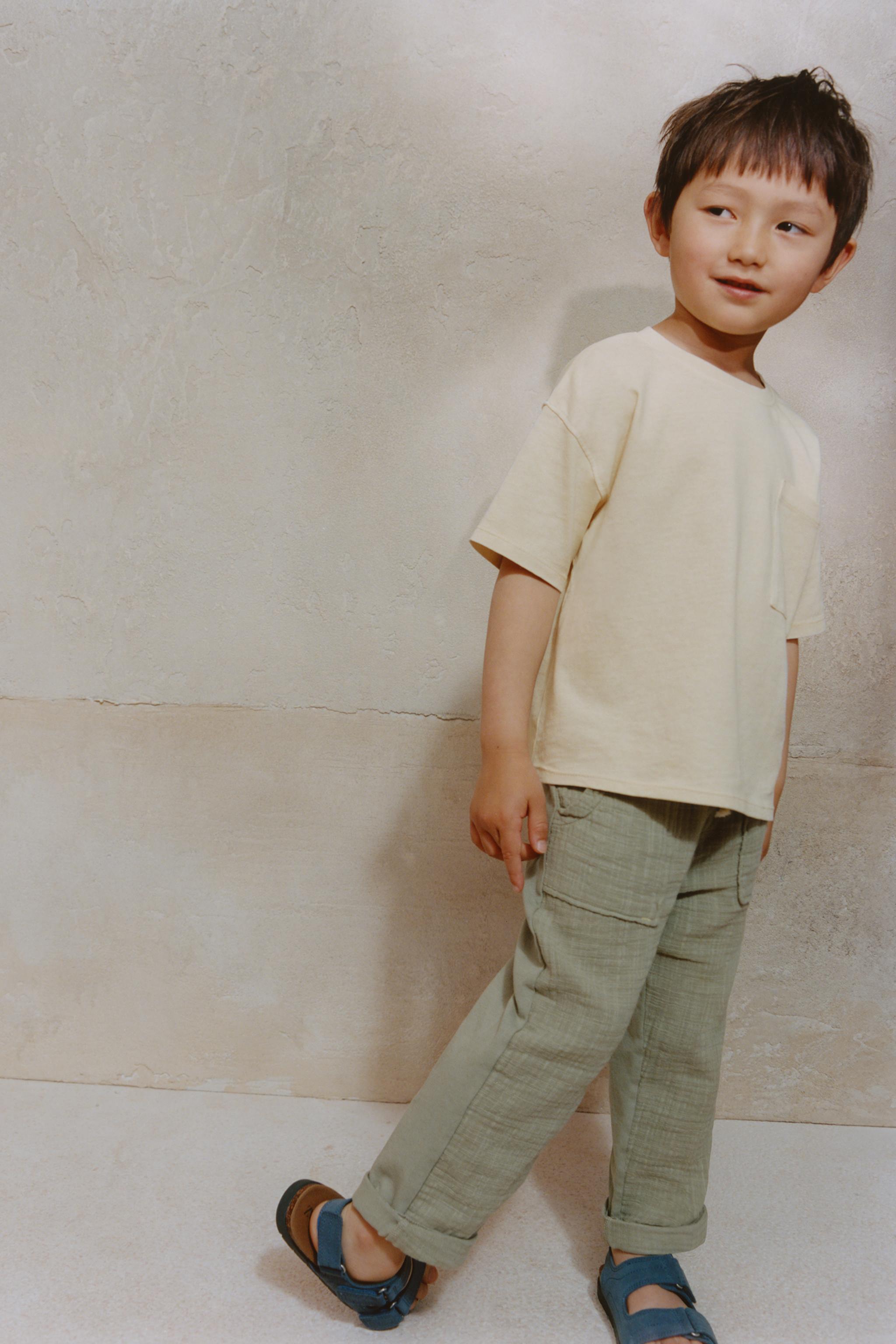 BASIC COMBINATION PANTS - Greenish | ZARA United States
