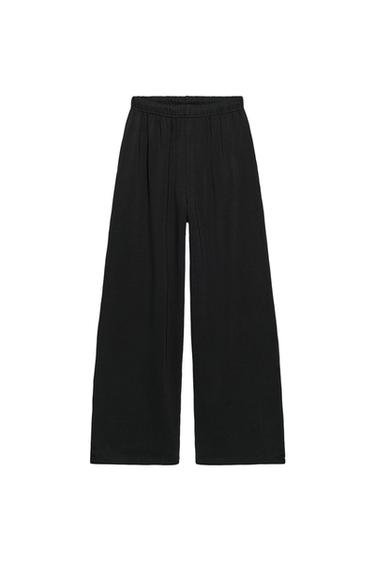 PANTALÓN JOGGER FLUIDO - Negro de Zara