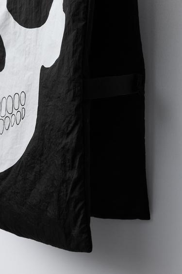 DÉGUISEMENT GILET TÊTE DE MORT PHOSPHORESCENT - Noir de Zara - Image 3