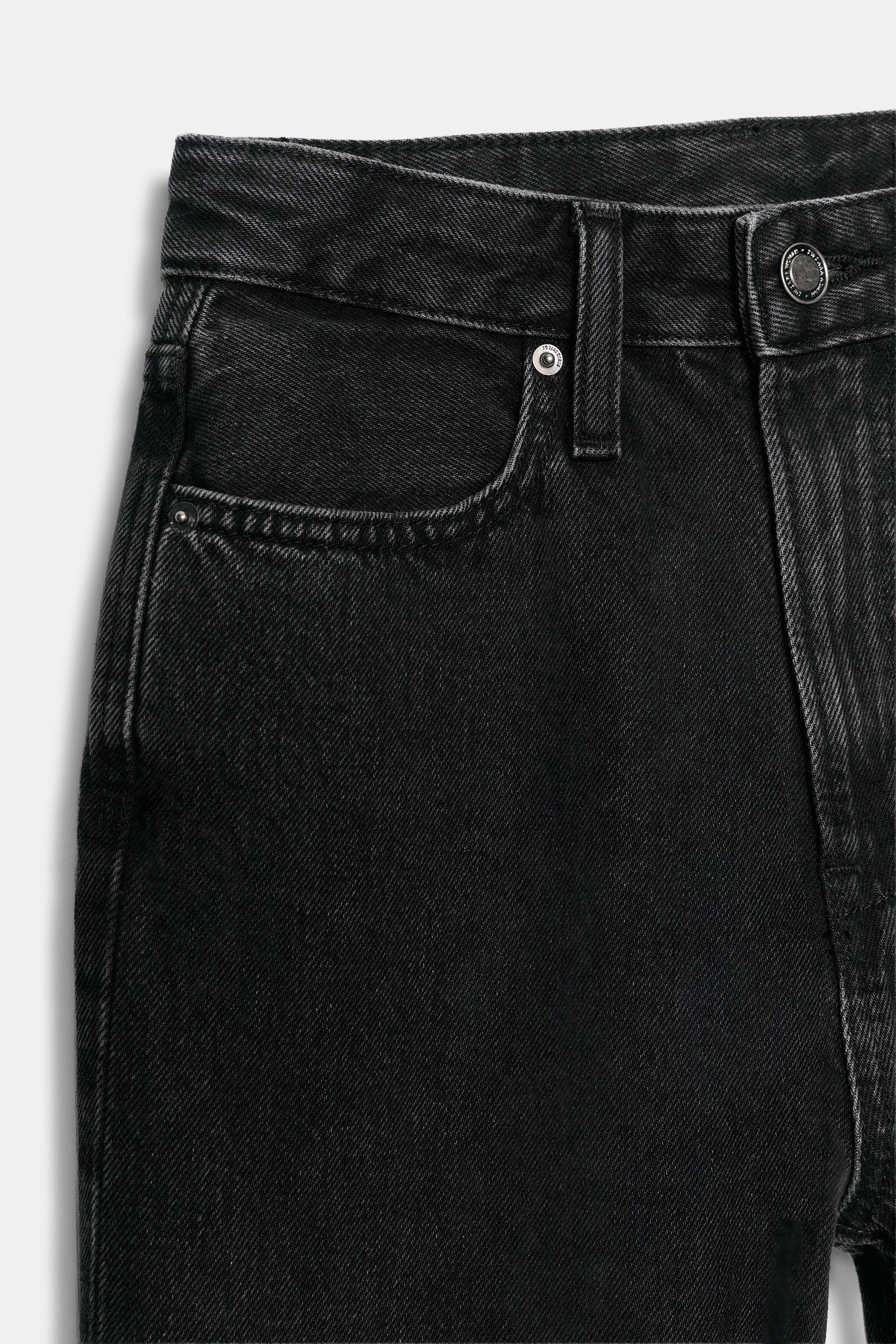 ZW COLLECTION HIGH-RISE STRAIGHT FIT JEANS