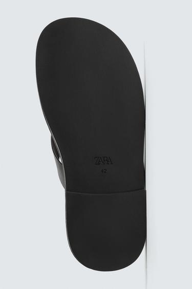 STRAPPY SANDALS - Black by Zara - Image 6
