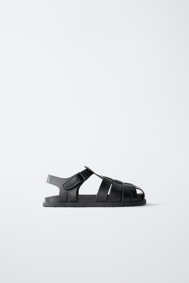 CAGE SANDALS - Black by Zara