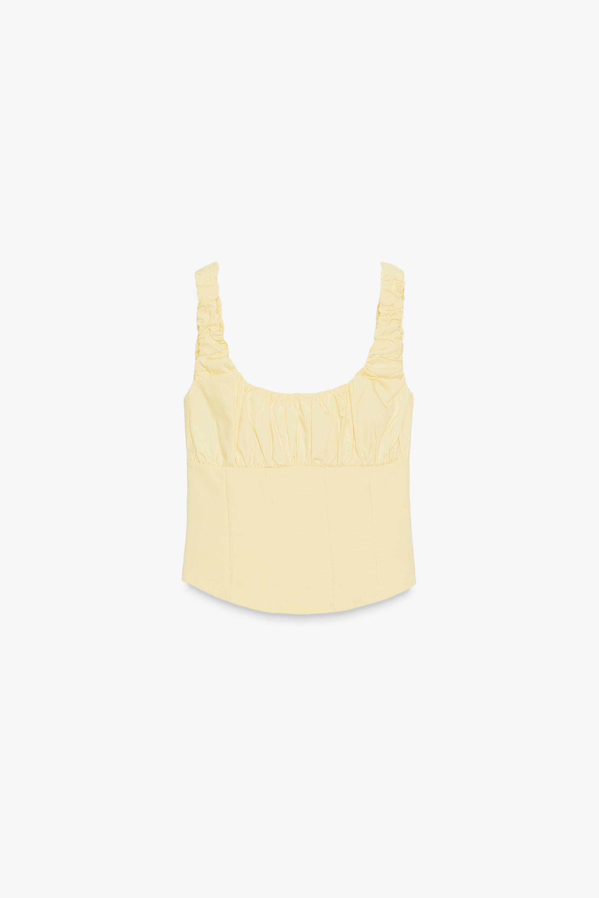 TOP BIMATIÈRE INTERLOCK POPELINE