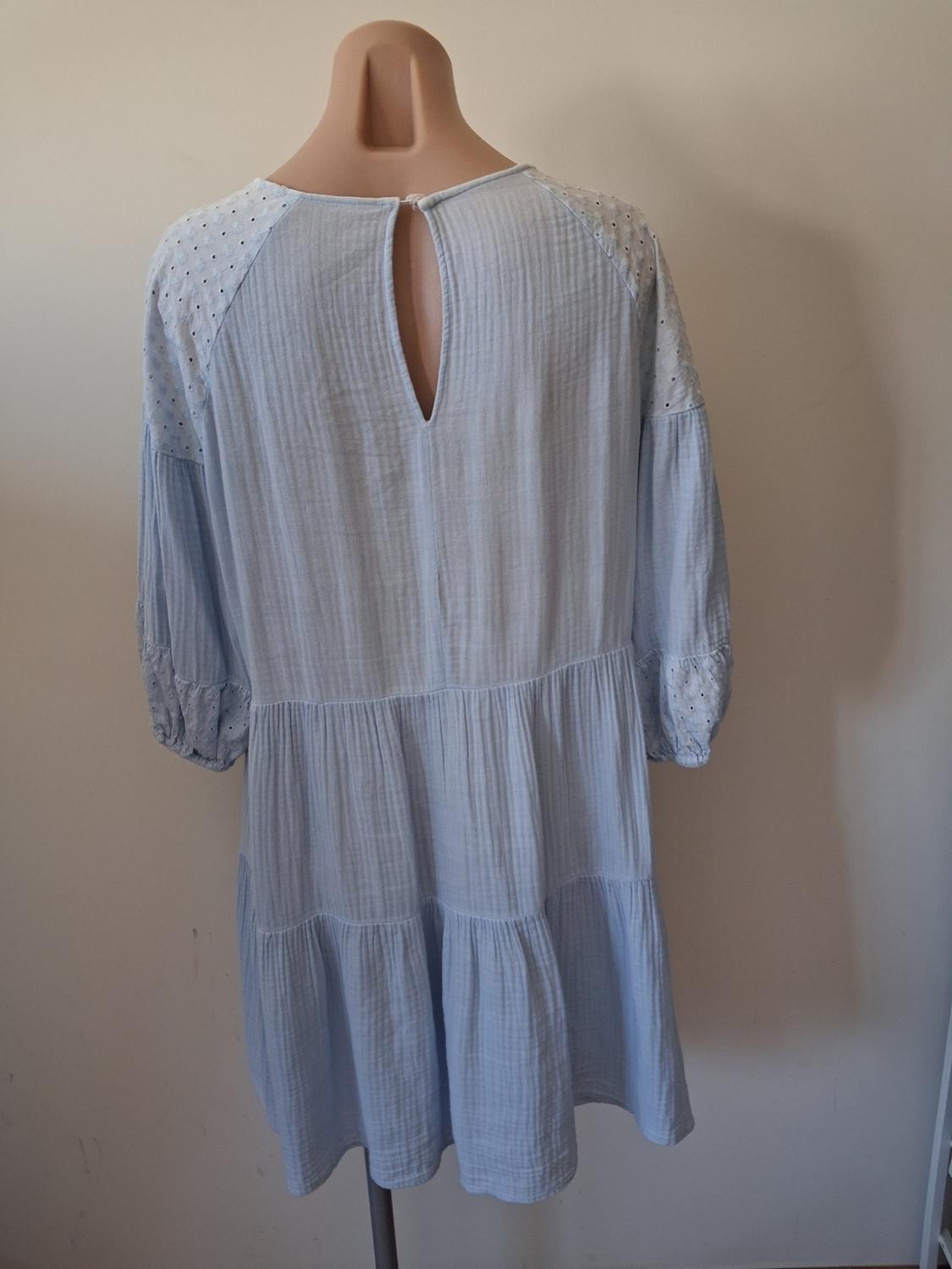 DRESS WITH CUTWORK EMBROIDERY - Image 2