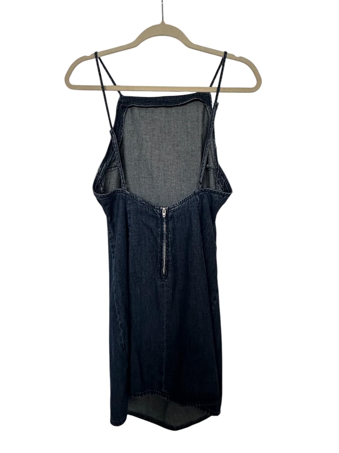 VESTIDO DENIM TRF DRAPEADO - Image 2