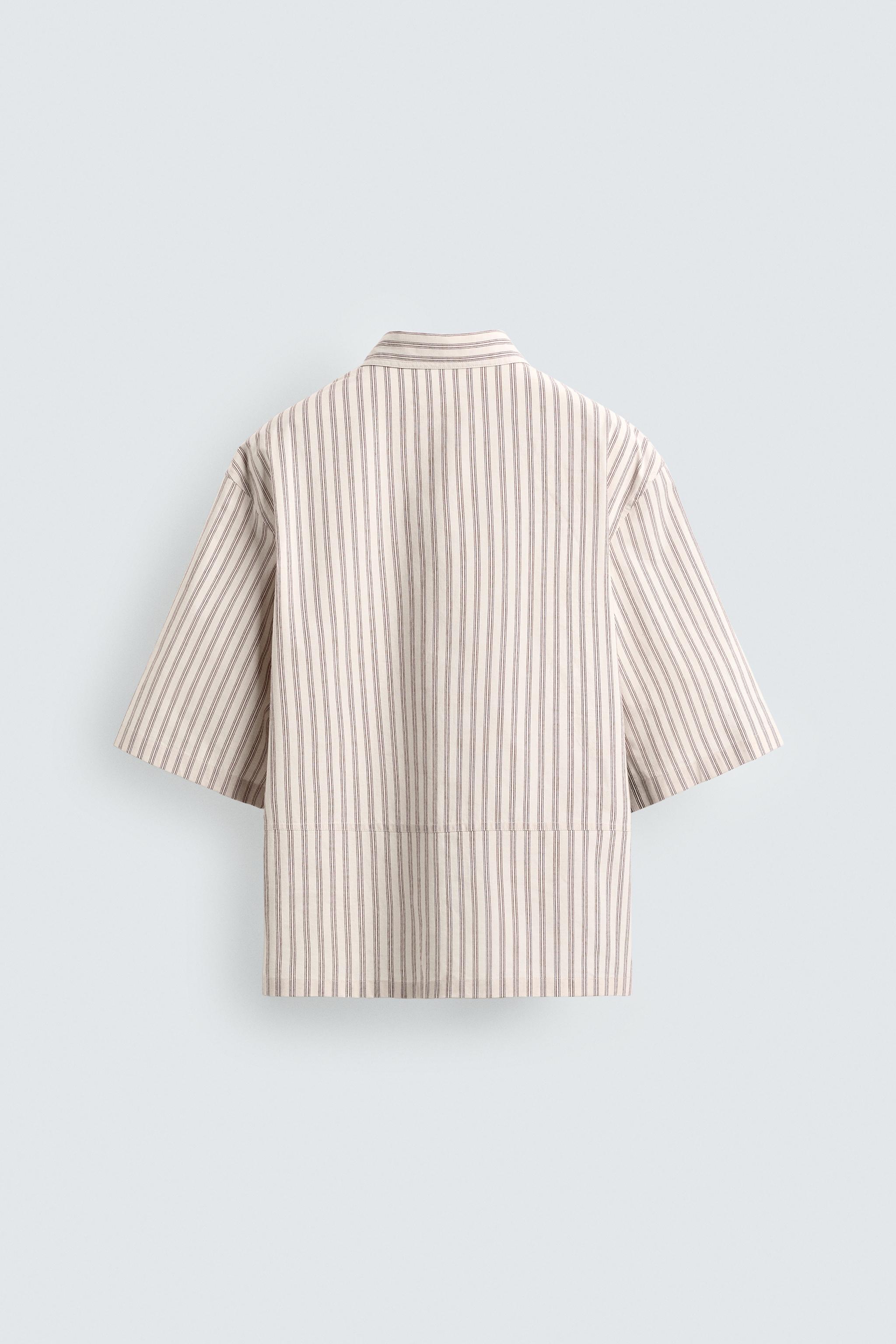 CHEMISE RELAXED FIT À RAYURES