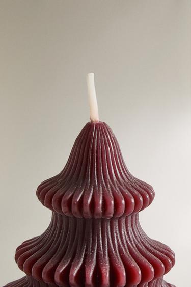 GINGERBREAD SCENTED TREE CANDLE - Red by Zara - Image 2