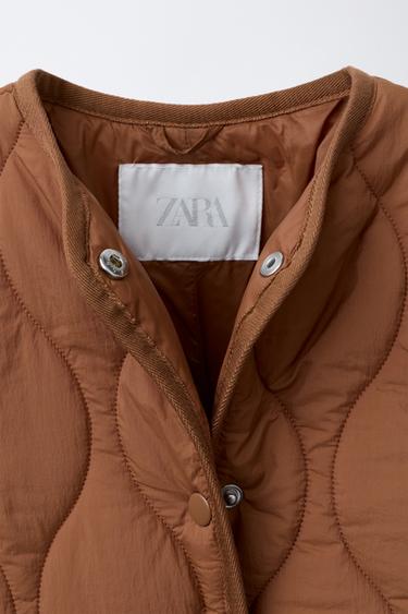 LONG QUILTED ONE-PIECE SUIT - Brick by Zara - Image 2