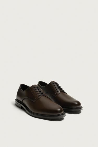 ZAPATO VESTIR - Marrón de Zara