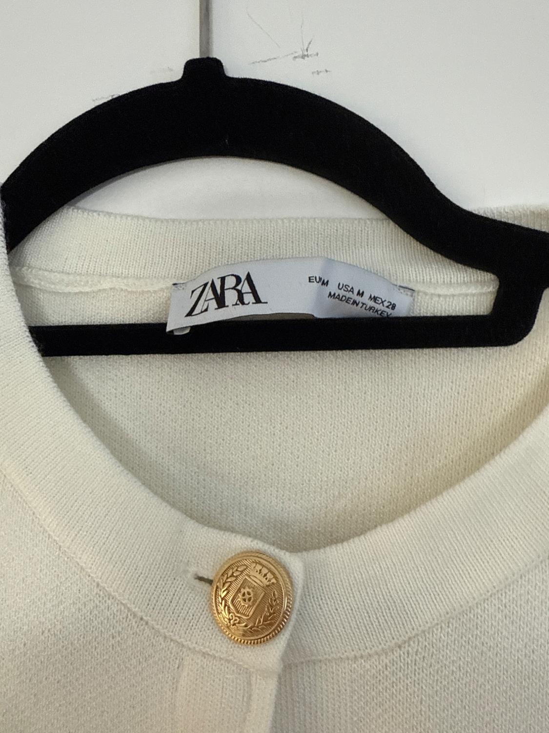 BASIC SHORT SLEEVE KNIT CARDIGAN - Image 2
