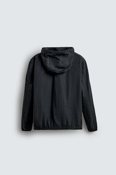 LIGHTWEIGHT WATER-REPELLENT TECHNICAL JACKET - Dark navy by Zara - Image 7