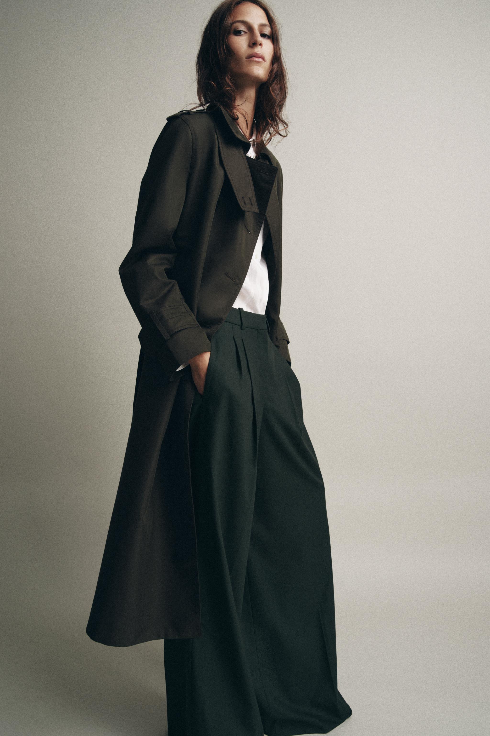 LESAGEワイドパンツ、ZARAジャケット レディーストラウザーパンツ ワイド | ZARA 日本