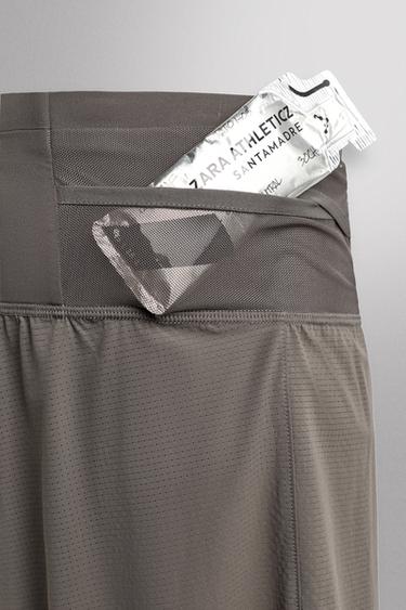 SHORT DE TRAIL RUNNING 7" - Gris anthracite de Zara - Image 11