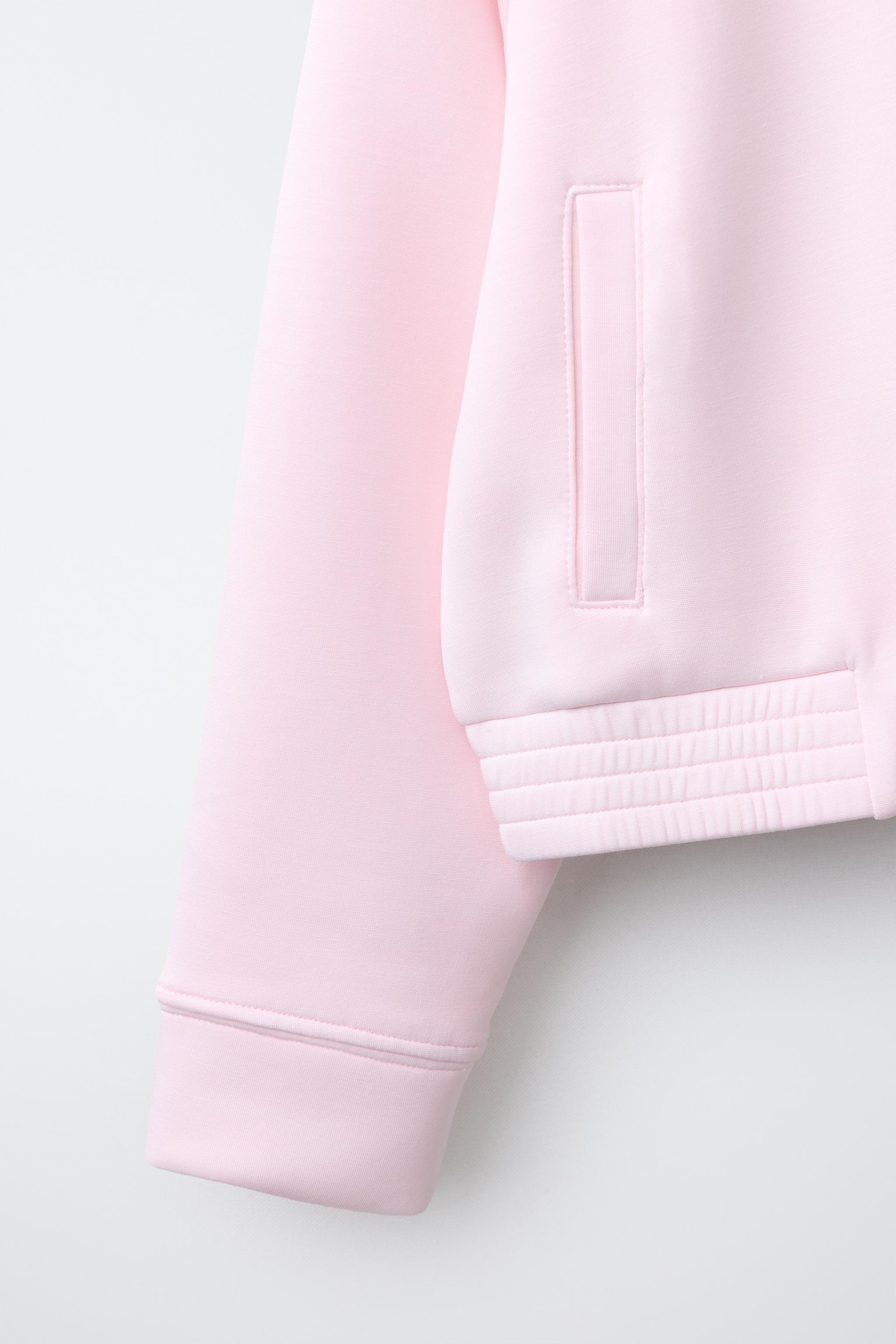 SWEAT ZIPPÉ AVEC MODAL