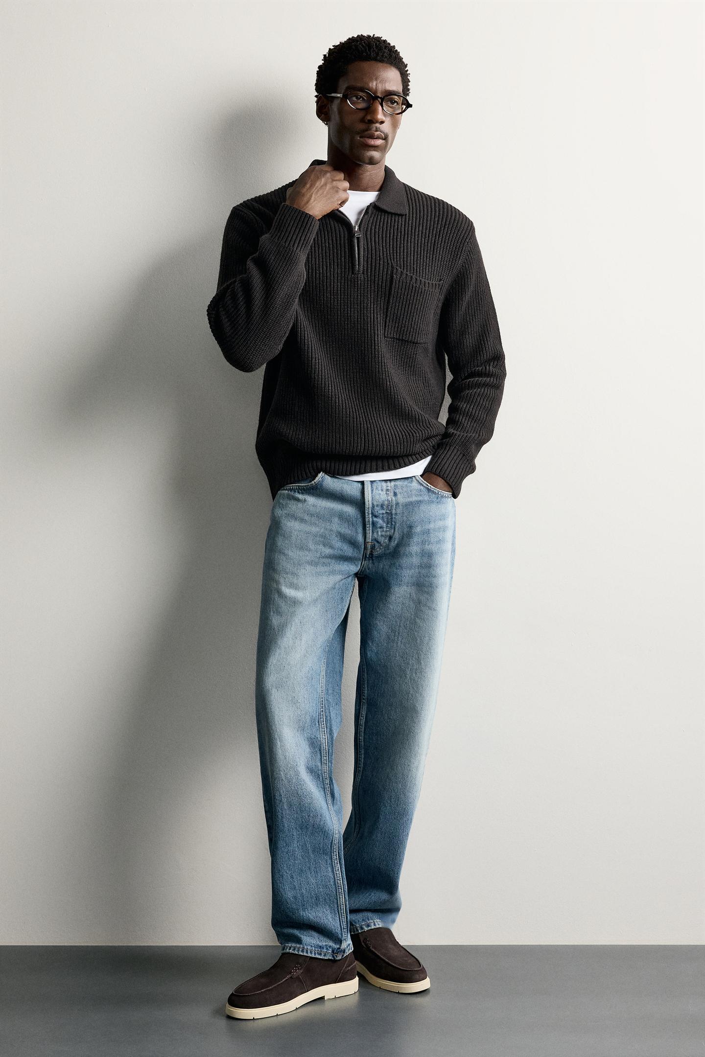 Мужские ботинки Zara Casual Leather, цвет: Коричневый — фото 2