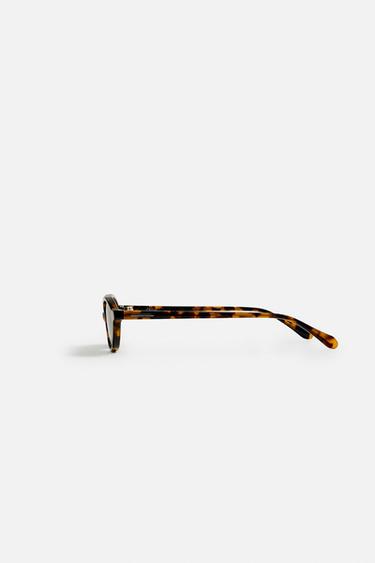 LUNETTES DE SOLEIL RONDES - Écaille de Zara - Image 1