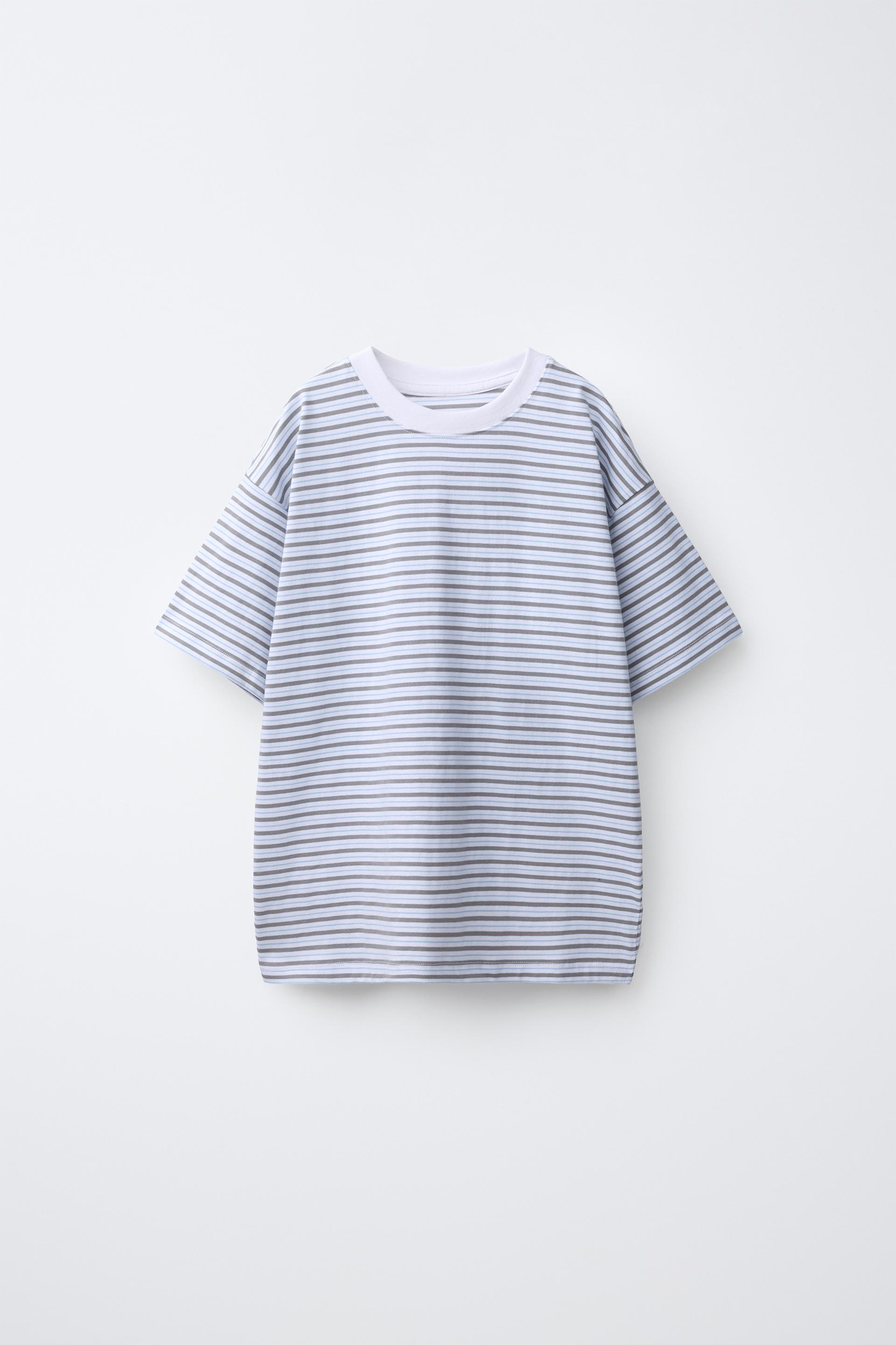 Stripe Print T-Shirt