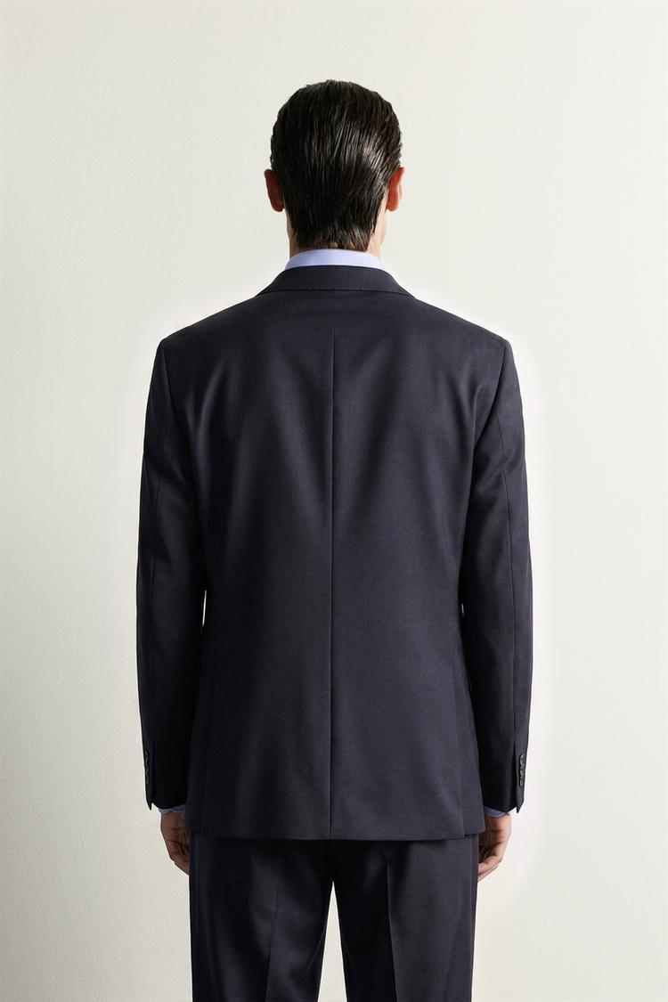 Blazer de traje de lana 100% 3