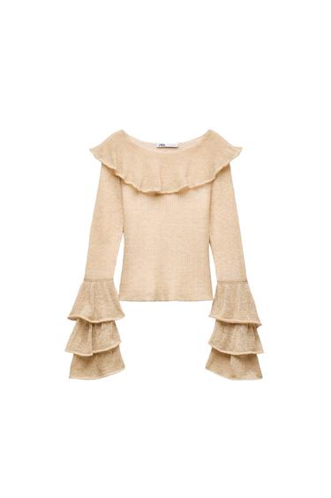 ALPACA AND WOOL FINE KNIT SWEATER