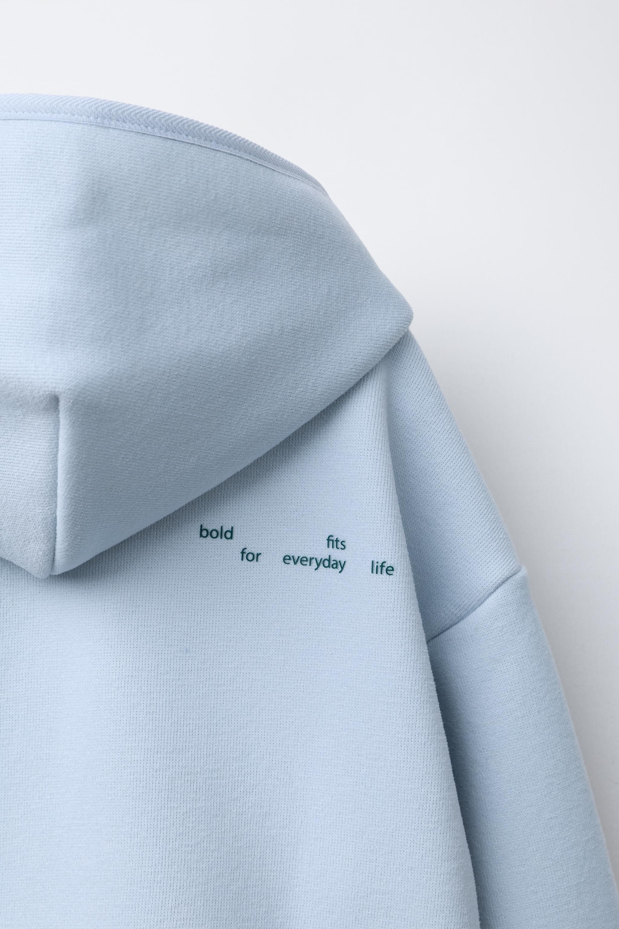 HOODIE FLEECE LINED WITH LOGO