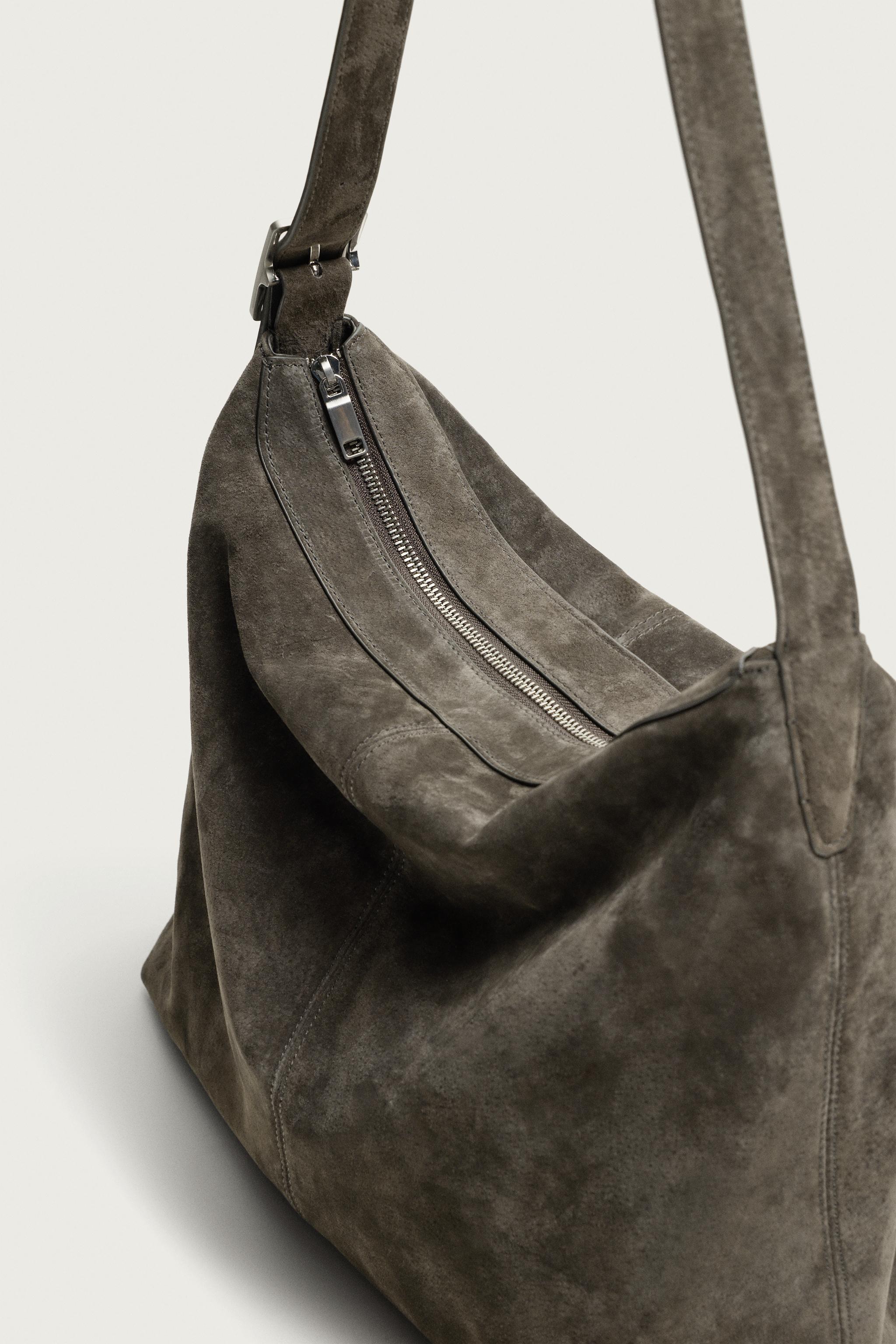 LEATHER SHOULDER BAG