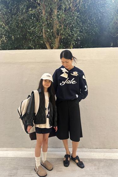 Zara BASIC BACKPACK - Ice White