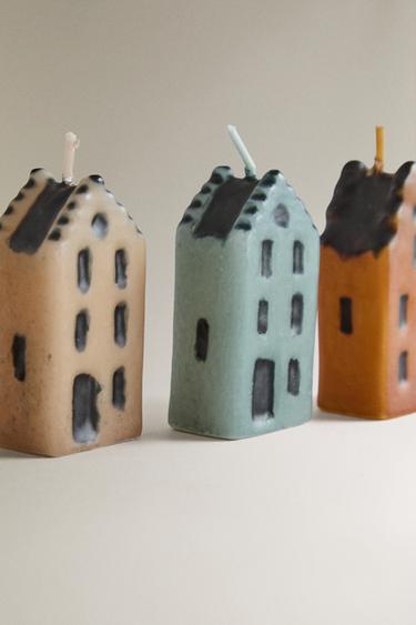 PACK BOUGIES PARFUMÉES (PACK DE 5) - écru/jaune de Zara - Image 2