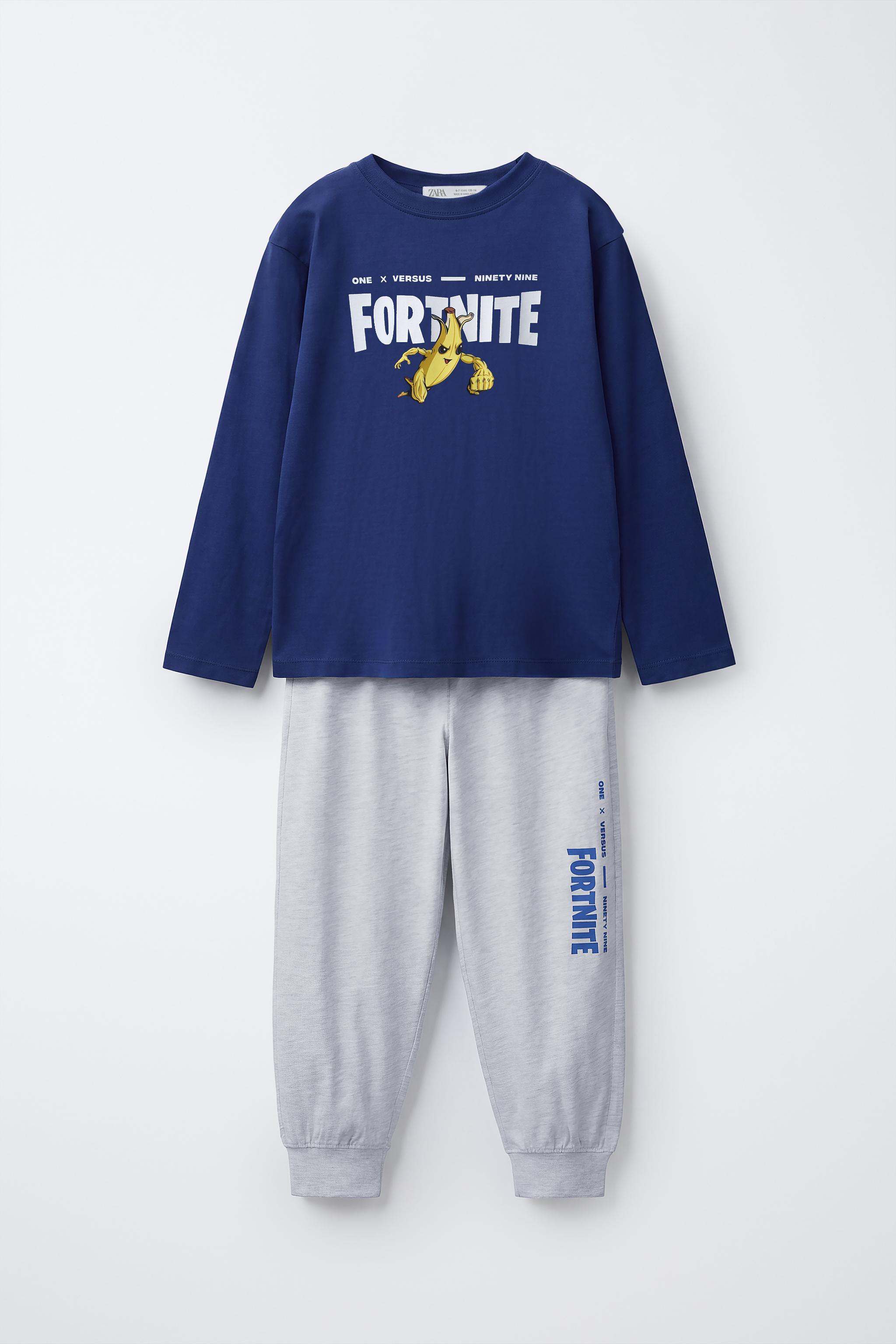 6-14 YEARS/ FORTNITE ® PYJAMAS — Green