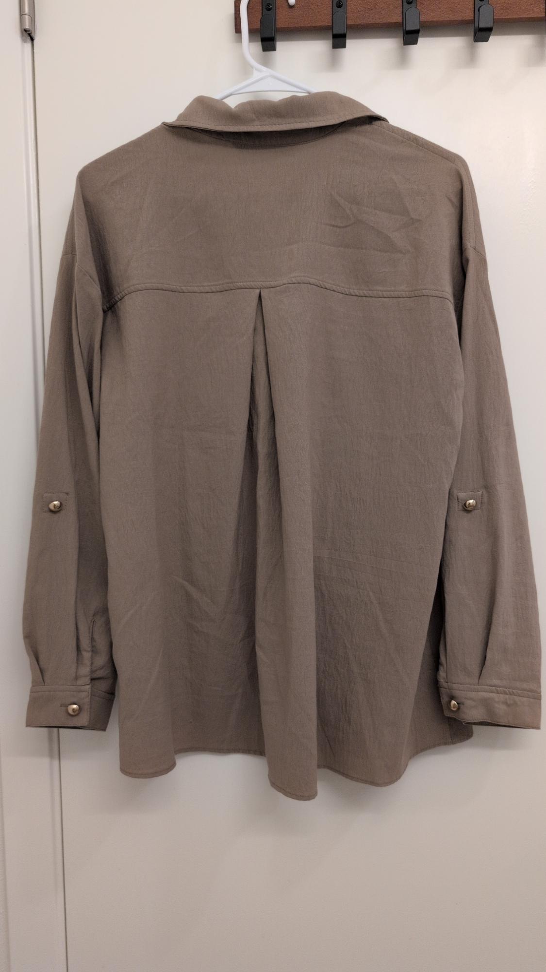 SHIRT WITH METALLIC BUTTONS - Image 4