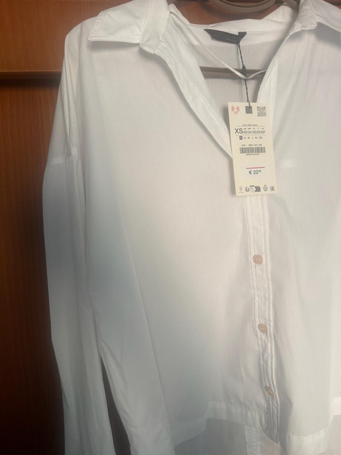 POPLIN SHIRT WITH BUTTONS - Image 7