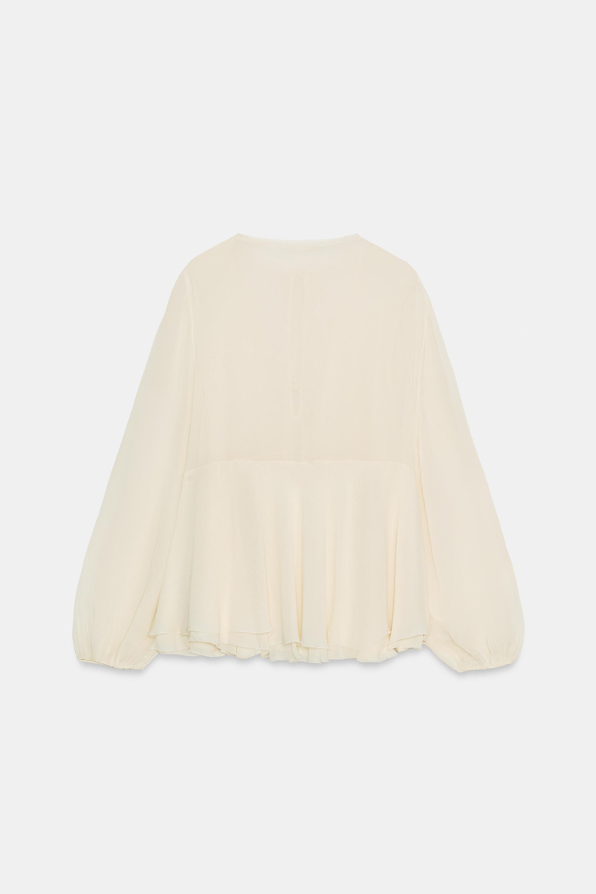 ZW COLLECTION RUFFLED BLOUSE