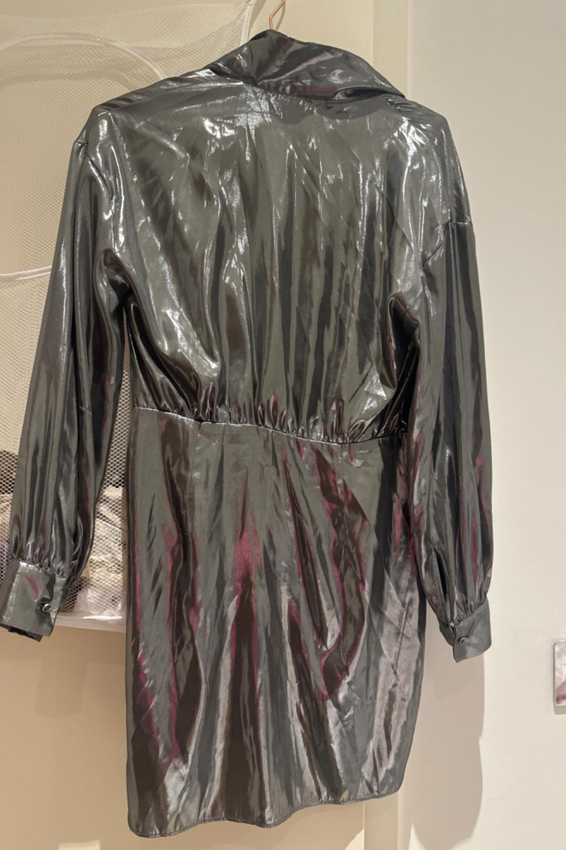 SHORT METALLIC DRESS - Image 2